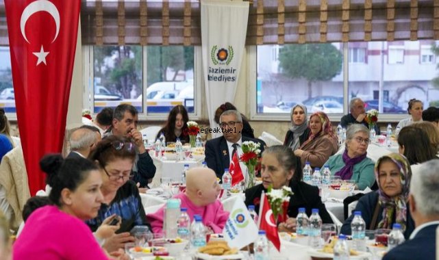 Gaziemir’de şehit aileleri ve gaziler iftarda buluştu