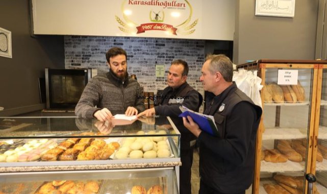 Menderes Belediyesi’nden Pide Denetimi