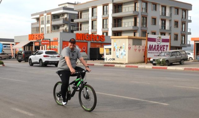 Başkan Çiçek Pedal Çevirdi