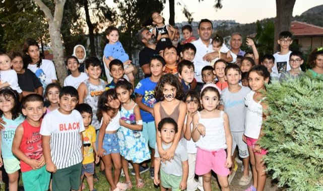 Başkan Yıldız’dan Çocukları Gülümseten Ziyaret