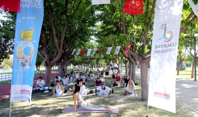 Bayraklı’da Avrupa Hareketlilik Haftası kutlandı