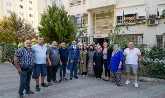 Büyükşehir Belediyesi yangından etkilenen Manolya Apartmanı için devrede