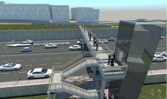 Büyükşehir’den Konak ve Bornova’ya iki üst geçit