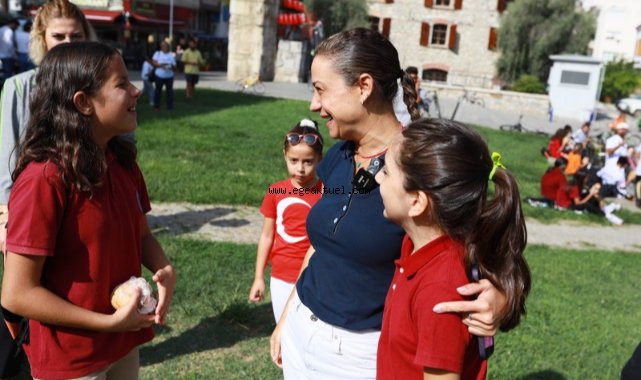 Efes Selçuklular Cumhuriyet için pedal çevirdi