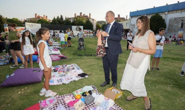 Gaziemir’in çevreci çocukları görev başında