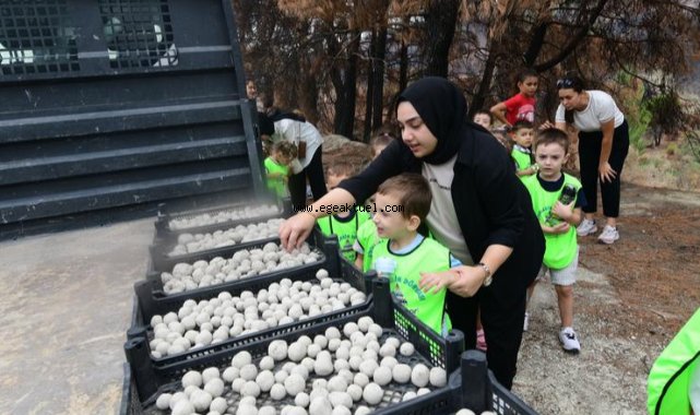 Geleceklerini yeşertecek tohumları doğayla buluşturdular