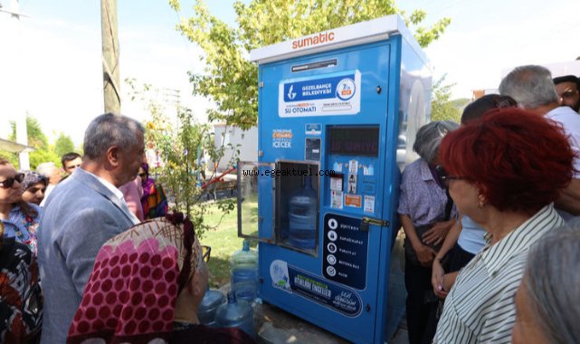 Güzelbahçe Belediyesi SUmatik Hizmetine Başladı