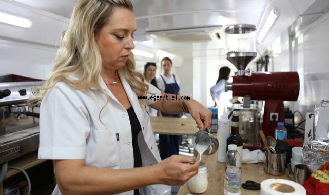 Güzelbahçe’de Barista Kursu Sertifikaları Dağıtıldı