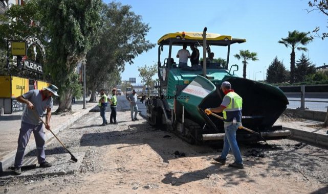 İZSU altyapıyı Bornova Belediyesi asfaltı tamamlıyor