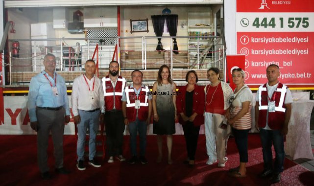 Karşıyaka Belediyesi’nden fuar ziyaretçilerine deprem eğitimi