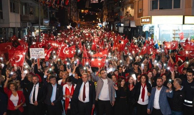 Balçova’da Cumhuriyet coşkusu yaşandı