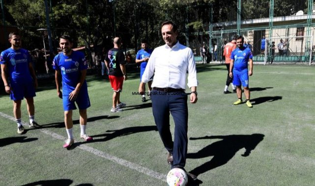 Başlama vuruşu Başkan Eşki’den