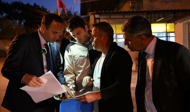 Bornova’da yol seferberliği