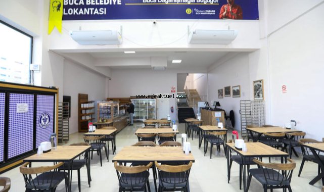 Buca Belediye Lokantası’nın ikincisi yarın Gediz'de açılıyor