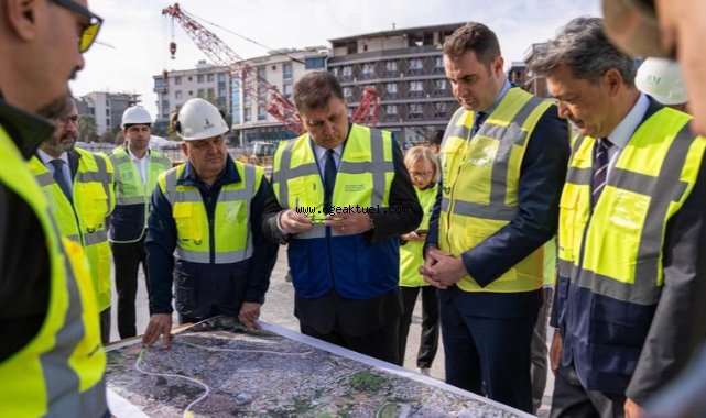 Buca Metrosu’nda tarihi gün
