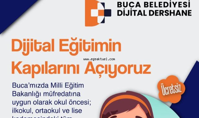 Buca’nın eğitim kimliği Dijital Dershane ile güçleniyor