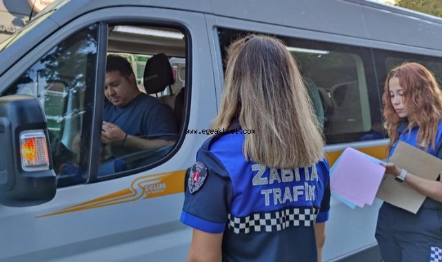 İzmir Büyükşehir Belediyesi’nden servis araçlarına sıkı denetim