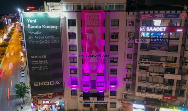 Konak’ta pembe farkındalık