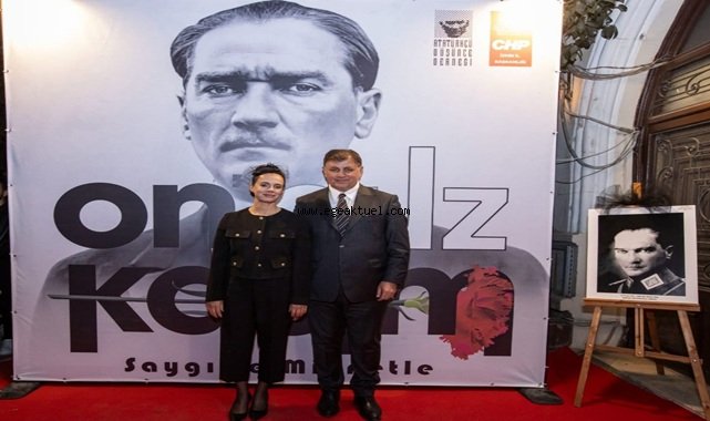 Başkan tugay'dan 10 kasım mesajı 