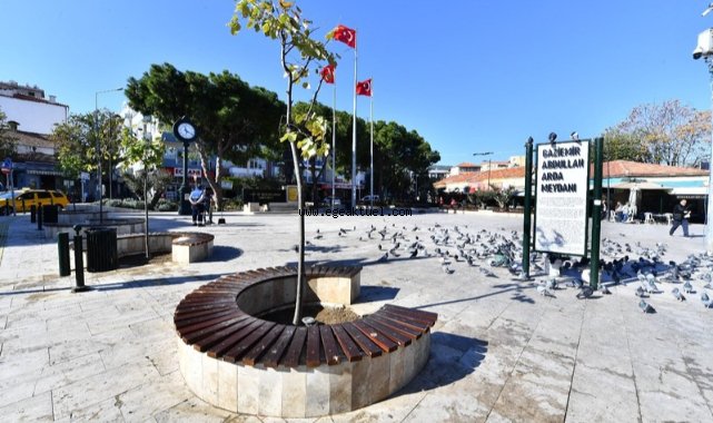 Büyükşehir’den Gaziemir’in kalbine estetik dokunuş
