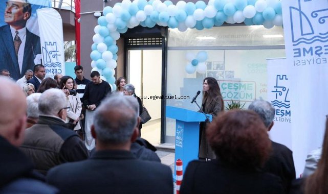Çeşme Çözüm Merkezi açıldı! 