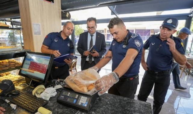 Gaziemir’de fırınlarda sıkı denetim