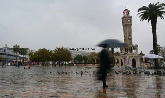 İzmir'e yağış uyarısı
