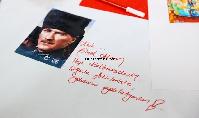 Karabağlar'ın "Özel Çocukları" Atatürk'ü Çok Seviyor