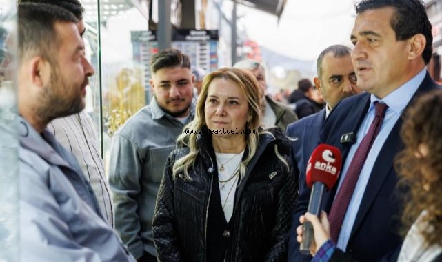 Karasu ve Mutlu sokakta halkın nabzını tuttu