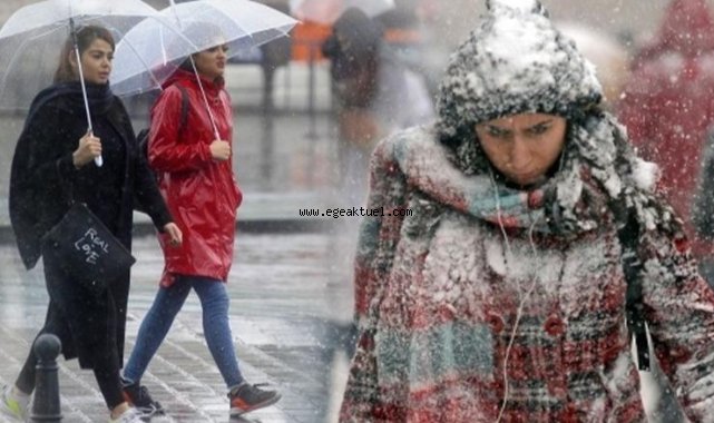 Meteoroloji'den kritik uyarı, Kar, sağanak, fırtına!