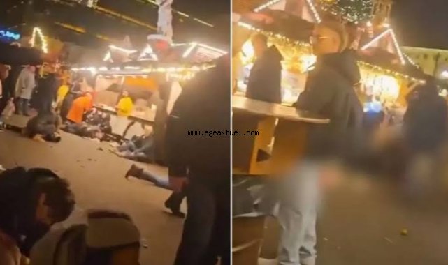 Almanya'da Noel pazarına saldırı: Ölü ve yaralılar var