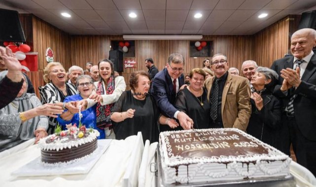 Başkan Tugay huzurevi sakinleri ile bir araya geldi