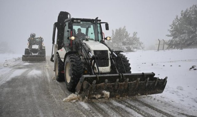 Bornova'da mevsimin ilk karı