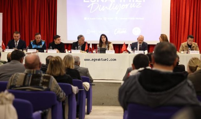 Çeşme’de ‘Esnaf Buluşması’ düzenlendi
