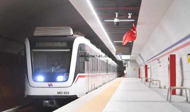 Narlıdere Metrosu’nda sefer sıklığı artırıldı