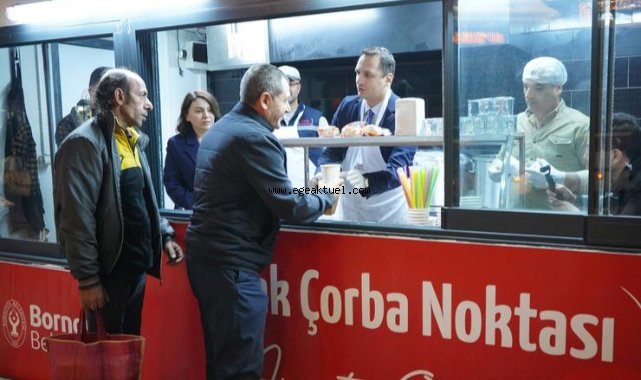 Bornova Belediyesi'nden güne sıcak bir başlangıç