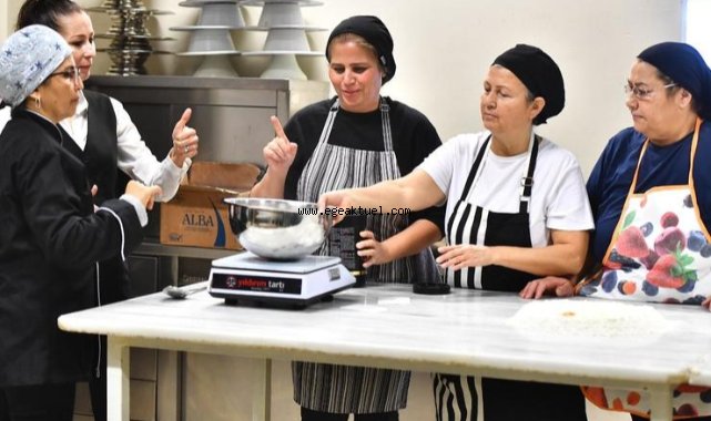 Meslek Fabrikası’nda işitme engellilere yönelik pastacılık kursu açıldı