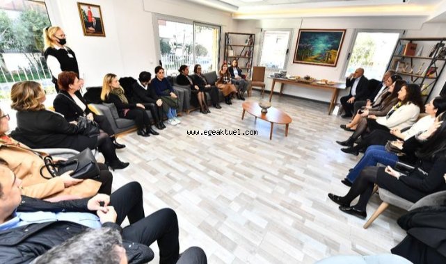 Başkan eşleri Balçova’da buluştu