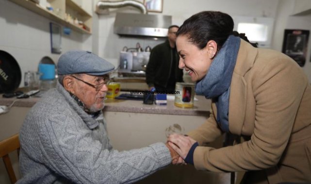 Başkan Sengel Gökçealan’da sosyal belediyecilik projelerini anlattı: