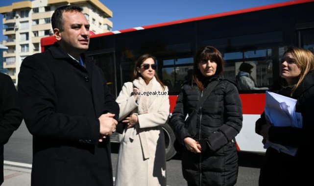 Bornova’da konforlu ulaşım için Büyükşehir ile ortak çalışma
