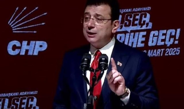 Ekrem İmamoğlu yol haritasını açıkladı!