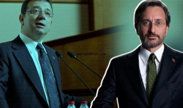 İmamoğlu'na İlk Yanıt Fahrettin Altun'dan