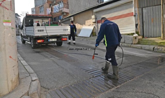 Karabağlar'da erken dönem sinek ve böcekle mücadele başladı