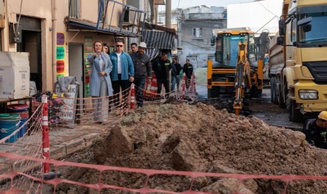Konak’ta doğalgaz çalışmaları hız kazandı