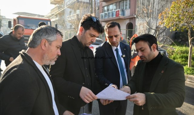 Başkan Eşki, çalışmaları yerinde inceledi