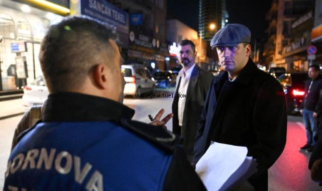Başkan Eşki’den sağlıklı gıda için gece mesaisi