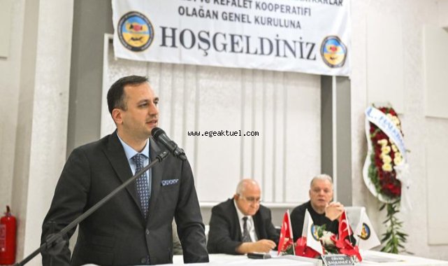 Başkan Eşki esnafın genel kurul heyecanına ortak oldu