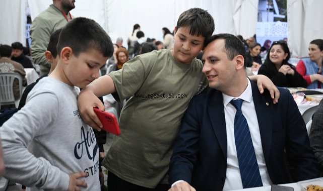 Başkan Eşki, iftar sofralarında vatandaşların yanında