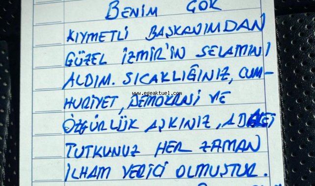 Başkan Tugay'dan İmamoğlu'na ziyaret: İzmir’e sevgilerini iletti