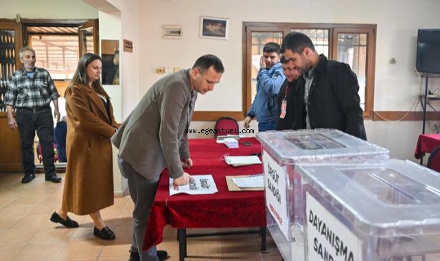 Bornova, İmamoğlu için sandık başında